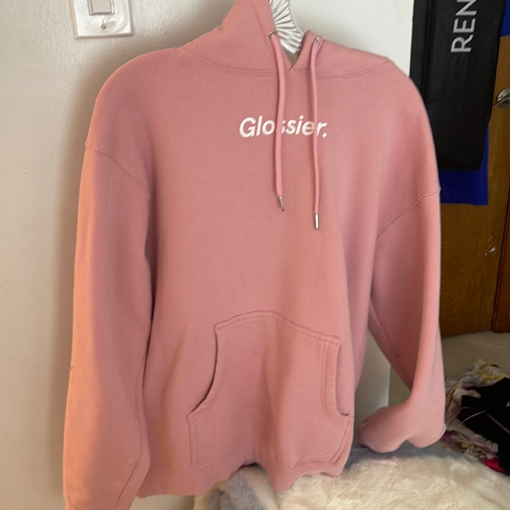 Glossier hoodie